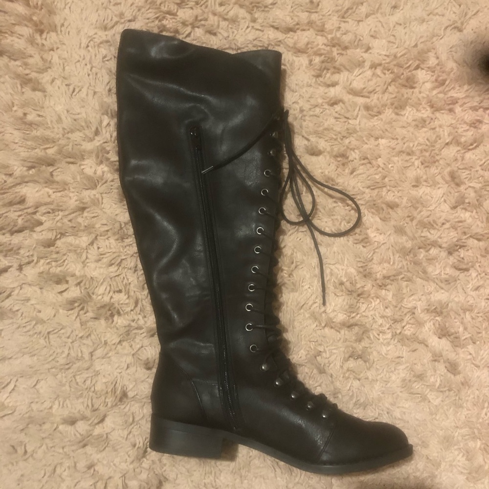 COPY - Knee high combat boots
